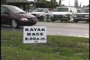 The sign is self explanatory - but that's my van on the other side of the street.