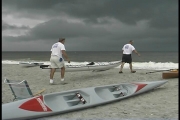 The storm rolls in from the south