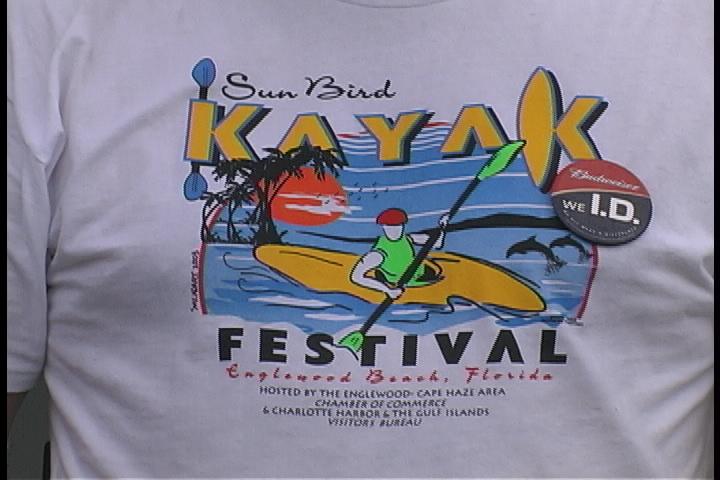 Event T-shits made and modeled by Gary Stasko of Shark Tee's