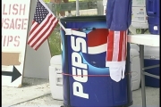 Pepsi cola and red white and blue - how patriotic