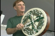 One drum is all he needs