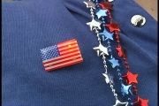 Lots of red, white and blue